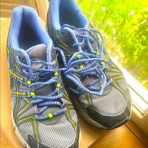 Blue and Yellow Athletic Shoes euc / 8 women’s sized